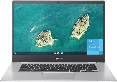 Chromebook Asus CX1500CNA-SS44F 15" FHD LED N3350 1,10 GHz 4 GB 64 GB eMMC ChromeOS Foto 1 de 4