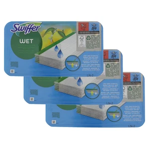 3 x 24 Swiffer Feuchte Bodent�cher mit frischem Zitrusduft Nachf�llpackung - Bild 1 von 1