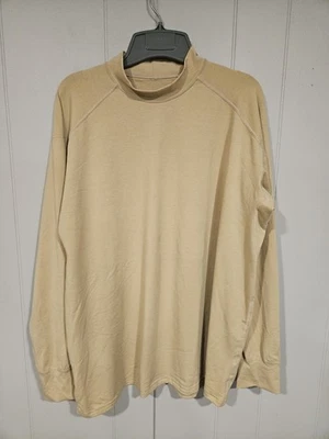 Camisa XGO Phase 3 Super Midweight Crew Manga Larga Capa Base Desierto Arena XXL Foto 1 de 4