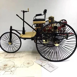 1:8 Franklin 1886 Mercedes-Benz No.1 Vintage Car Die-cast Model - Picture 1 of 6