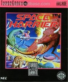 Space Harrier For Turbo Grafx 16 Vintage Very Good