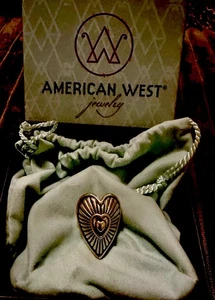 American West Bold Heart Ring Gr-7 - Bild 1 von 9
