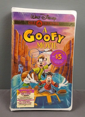 A Goofy Movie Walt Disney Gold Collection VHS Clamshell Sealed With Watermarks - Image 1 of 4