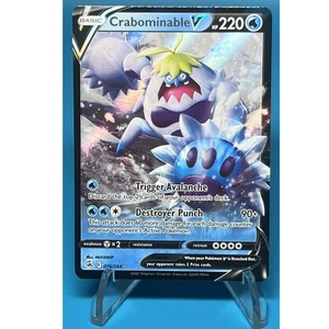 Crabominable V 076/264 Swsh08: Fusion Strike Holo LP-Nm ENVÍO GRATUITO - Imagen 1 de 2