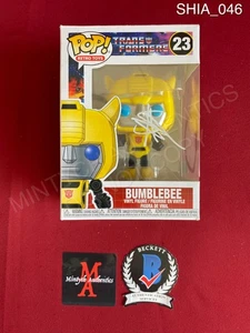 Shia LaBeouf autographed signed Bumblebee Funko Pop #23 Transformers Beckett COA - Picture 1 of 6