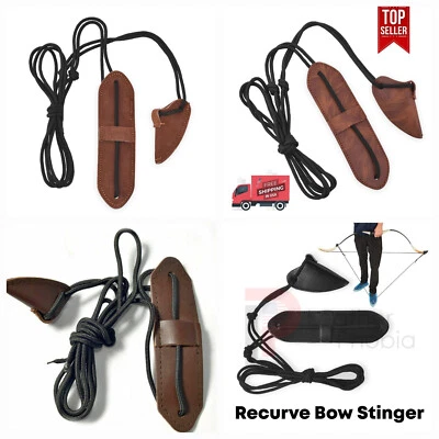 Rope Bowstring Leather Stringer Archery Bowstring Tool For Long Bow Recurve - Image 1 of 4