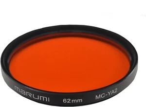 MARUMI MC-YA2 ORANGE High contrast Monochrome photography filter MADE JAP BRAND - Picture 1 of 14