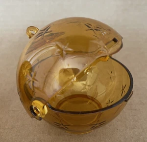 Tupperware Christmas Ornament / Round Place Card Holder #5956 Gold New - Picture 1 of 4