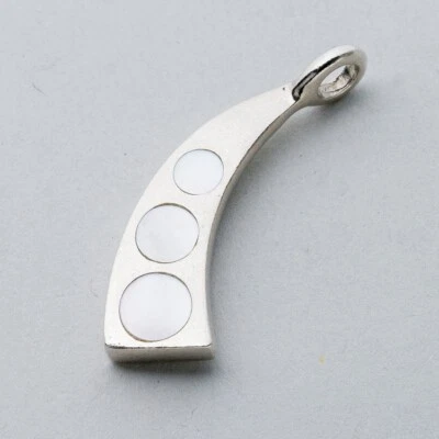 Silber Anhänger Kettenanhänger Perlmutt 4,07 g - Bild 1 von 4