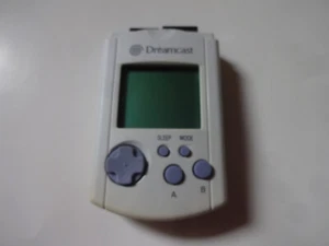 VISUAL MEMORY WHITE SEGA DREAMCAST HKT-7002 DC Official 1998 4974365103088 Japan - Picture 1 of 12