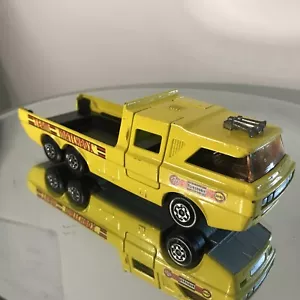 Matchbox Superkings K-7 Racing Car Transporter, Y-16, 1972, Yellow, Rare. - Picture 1 of 8