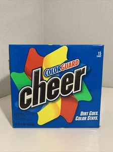 Vintage Cheer Color Guard Detergent New & Sealed 33oz 15 Loads 2000s Movie Prop - Picture 1 of 8
