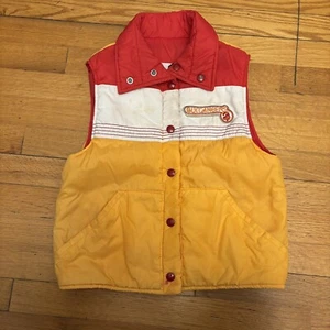 Rare Vintage Tampa Bay Buccaneers 1970s Sears Catalog Kids Medium Puffer Vest - Bild 1 von 9