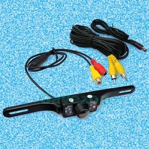 New 7 IR LED Night Vision Car Rear View Reversing Backup Number Plate Camera - Picture 1 of 3