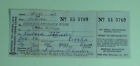 Vintage 1957 Michigan Conservation Department Non Resident Fishing License