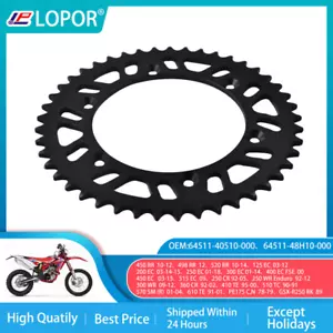LOPOR 520-48T Motorcycle Rear Sprocket For Betamotor RR 450 Gas Gas EC125 200 - Picture 1 of 4