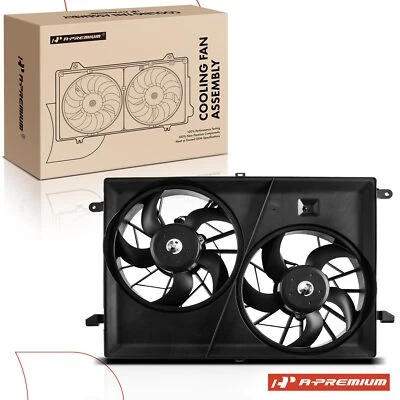 Radiator Fan Assembly for Buick Enclave Chevy Traverse GMC Acadia Saturn Outlook - Image 1 of 4