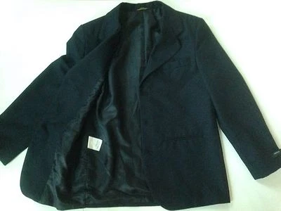 Blazer azul para niños con flecha y cuello con muescas talla 14 R Foto 1 de 4