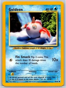 Goldeen - Neo Revelation 45/64 Yuka Morii Vintage Pokemon 151 Card NM - Picture 1 of 3
