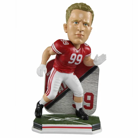 J.J. Watt Wisconsin Badgers Special Edition College Bobblehead NCAA Cover