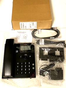 New Polycom Desktop Phone VVX 150 2 Line Business IP Power Supply Black - Picture 1 of 12