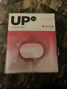 Up 24 By Jawbone Wireless Wristband Fitness Tracker~ Red ~  Size Medium - Picture 1 of 2