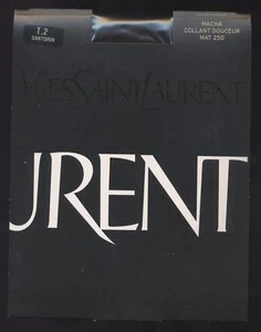 NEUF YVES SAINT LAURENT COLLANT MACHA 25D NOIR TAILLE 2 DOUCEUR MAT LUXE - Picture 1 of 4