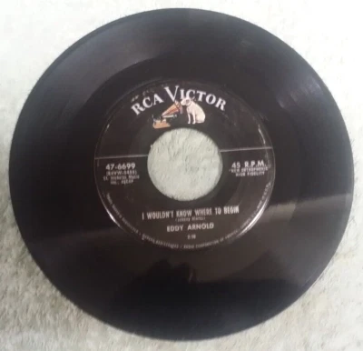 Eddy Arnold - I Wouldn't Know Where to Begin / The Ballad of Wes Tancred **VG** - Image 1 of 4