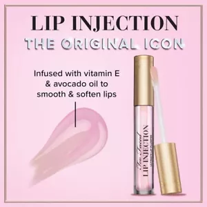 Too Faced Lip Injection Ultimate Lip Plumper Lip Gloss 4g Full Size - Picture 1 of 2
