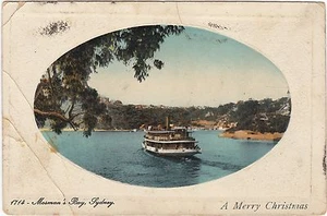 POSTAL FOTOGRÁFICA REAL AUSTRALIA MOSMAN BAY FERRY - Imagen 1 de 1