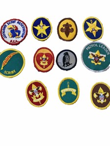 Lot Ot 11 Vintage 1970s 1980s BSA Boy Scout Patches