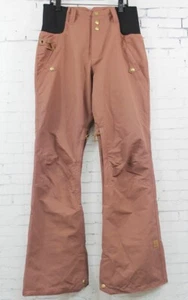 Ride Women's High Wasted Snowboard Pants Medium Dark Rose New - Picture 1 of 3