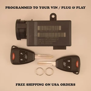 2007-2014 Dodge Avenger Sebring Immobilizer 5026157AK VIN Programmed Plug & Play - Picture 1 of 8