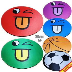ALFOMBRILLA PARA RATON ANTIDESLIZANTE MOUSE MOUSEPAD EMOTICON SMILEY PC PORTATIL - Imagen 1 de 8