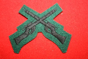 PARCHE DE RIFLE DE INSIGNIA EJÉRCITO BRITÁNICO CANADIENSE CANADÁ SEGUNDA GUERRA MUNDIAL EJÉRCITO - Imagen 1 de 1