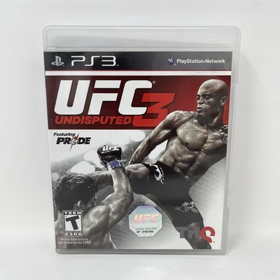 UFC Undisputed 3 Sony PlayStation 3 PS3 Completo CIB con Manual e Inserto - Probado Foto 1 de 4