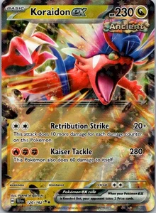 Koraidon ex SV05: Temporal Forces 120/162 NM - Picture 1 of 2