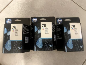 Lot de 3 cartouches d'encre HP 78 Multipack - Cyan, Magenta, Jaune - NEUF - Photo 1/1
