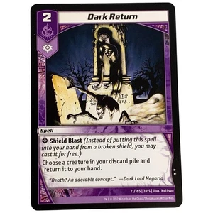 Kaijudo Dark Return #71/165 3RIS Rise of the DUEL MASTERS TCG 2012 - Picture 1 of 4