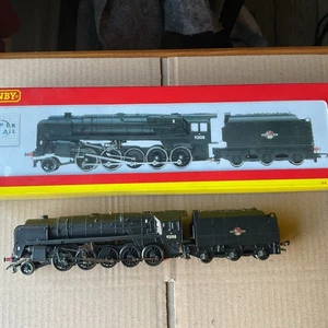 Hornby OO R2105A Clase 9F 2-10-0 92108 en BR Negro - Súper Detalle - En Caja - Imagen 1 de 10
