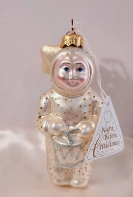 Adorno Snowbabies Drum & Star Dept 56 NOCHE ANTES DE NAVIDAD Hecho en Polonia 5.5"  Foto 1 de 4