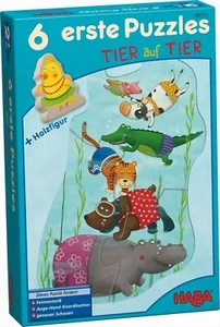6 erste Puzzles - Tier auf Tier - Bild 1 von 1