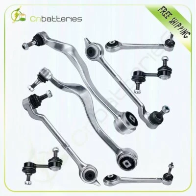 Novo kit completo de 8 peças de suspensão dianteira braços de controle para 97-03 BMW 525i 528i 530i - Imagem 1 de 4
