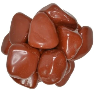 1/2 lb Red Jasper Tumbled Stones - Grade 1 - XXLarge - 1.75" to 2.5" Avg. - Picture 1 of 3
