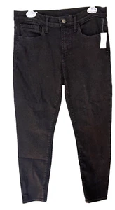 Gap Womens Jeans Black Size 29/8 R True Skinny Mid Rise NWT Absolute Black - Picture 1 of 8