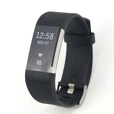 Fitbit Charge 2 Smart Watch Heart Pulse Rate Fitness Tracker with S & L Sizes - Image 1 of 4