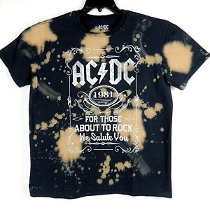 Camisetas Estampadas Hombre Acdc Caras Arte Rock Bto 