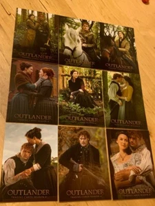 Outlander Season 4 Set of 9 Promo Cards P1, P2, P3, P4, P5, P6, P7, P8, P9 - Picture 1 of 1