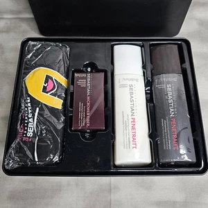 SEBASTIAN Hair Care Kit: Penetraitt Shampoo & Conditioner, Microweb Fiber & Tee - Picture 1 of 3