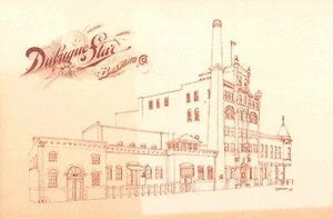 Dubuque Start Brewing Co.  Dubuque Iowa 4 x 6 Vintage PC - Picture 1 of 2